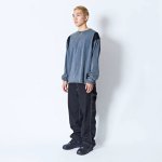 画像3: CARPENTER PANTS BLACK 224-019020 BK AKTR アクター Pants パンツ ウエア 秋冬物 【MEN'S】 (3)