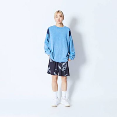 画像2: B.B. DOT 6.5-INCH SHORTS BLACK 224-020002 BK AKTR アクター Shorts ショーツ バスパン ウエア  【MEN'S】