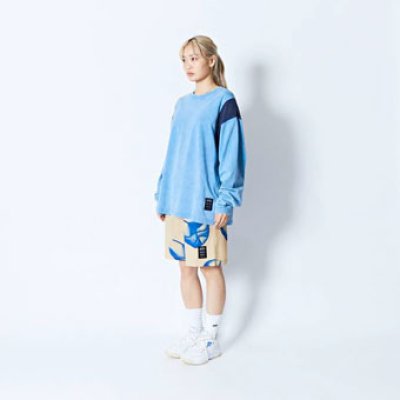 画像2: VINTAGE WASH L/S TEE LIGHT BLUE 224-021005 LBL AKTR アクター ロング　Tシャツ ウエア 秋冬物 【MEN'S】