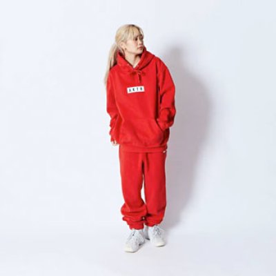 画像2: AKTR LOGO SWEAT PANTS RED 224-029020 RD AKTR アクター Pants パンツ ウエア 秋冬物 【MEN'S】