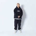 画像3: AKTR LOGO SWEAT PANTS BLACK 224-029020 BK AKTR アクター Pants パンツ ウエア 秋冬物 【MEN'S】 (3)