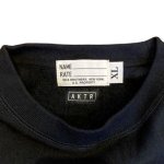 画像3: 68xAKTR LOGO CREW SWEAT BLACK 224-108010 BK AKTR アクター スウェット アウトウエア ウエア  【MEN'S】 (3)