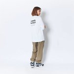 画像3: CHOOSE YOURSELF L/S SPORTS TEE  WHITE 125-002005 WH AKTR アクター ロング　Tシャツ ウエア 秋冬物 【MEN'S】 (3)