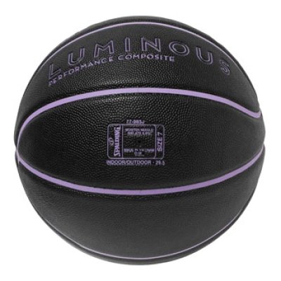 画像2: ルミナス コンポジット 5号球 Black/Violet 77-980J Spalding スポルディング ボール